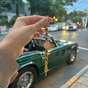 Vintage Style Gemstone Watch